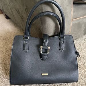 Black chaps handbag